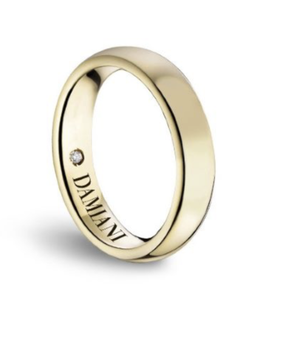 Damiani Anello Fedi nuziali NOI2 Oro giallo ct 0.005