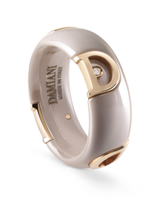 Damiani Anello D.ICON Oro rosa  ct 0.007