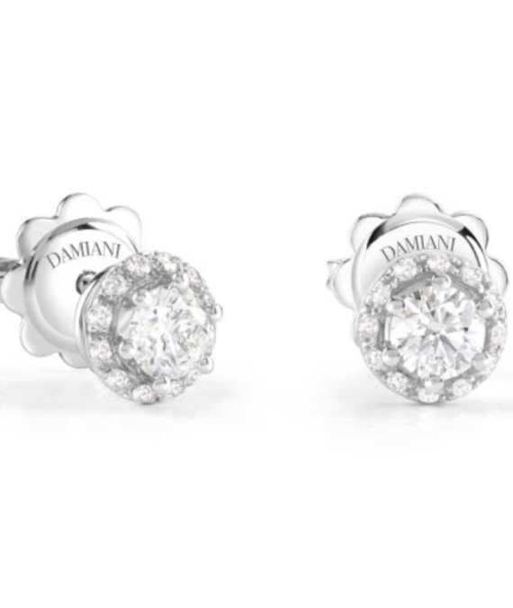 Damiani Orecchini Minou full pavè ct 0.5