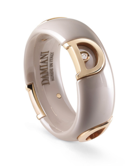 Damiani Anello D.ICON Oro rosa  ct 0.007