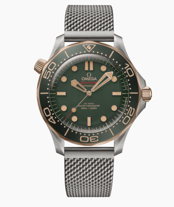 SEAMASTER DIVER 300M 42 MM , TITANIO‑BRONZE GOLD SU TITANIO