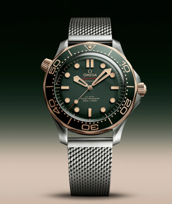 SEAMASTER DIVER 300M 42 MM , TITANIO‑BRONZE GOLD SU TITANIO